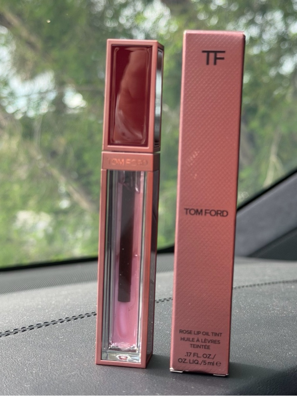 Tom Ford Rose Lip Oil Tint 5ml New In Box Fresh Batch A64